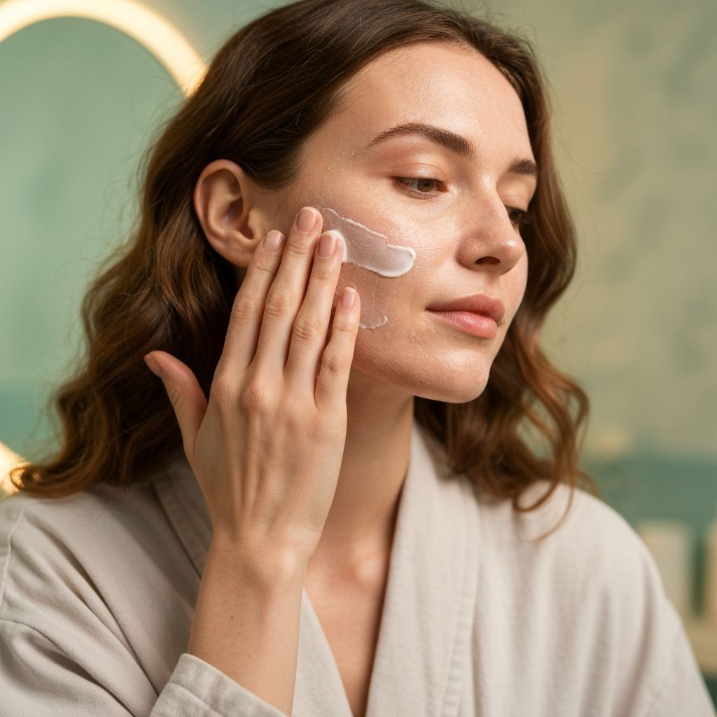 Frauen mit trockener Haut